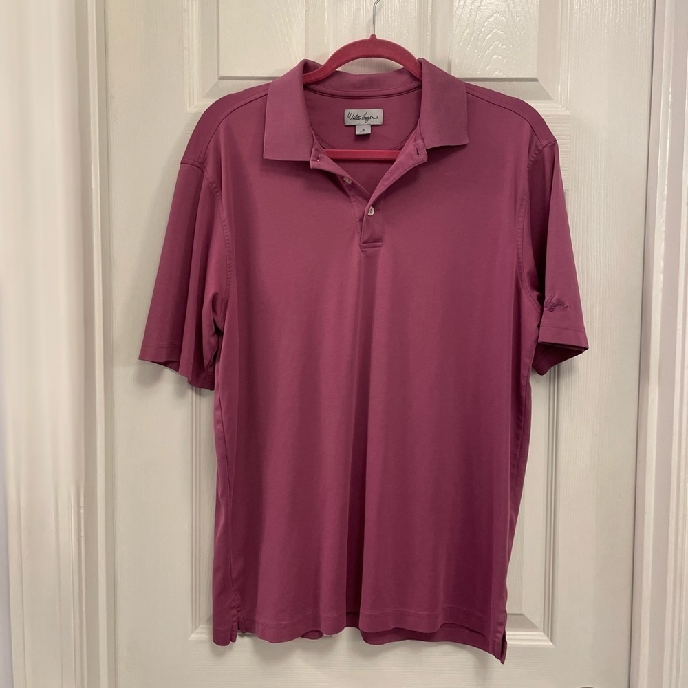 WALTER HAGEN maroon/purple Golf Polo Sz M